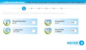 Luftfeuchte-Rechner